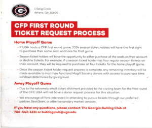 2024 CFP ticket request